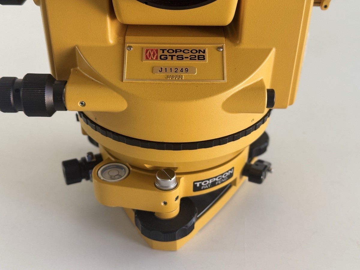 Topcon GTS-2B Total Station ~ Case, Controller, & Accessories 