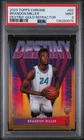 BRANDON MILLER 2023 TOPPS CHROME DESTINY #D2 GOLD ROOKIE RC REFRACTOR /50 PSA 9!