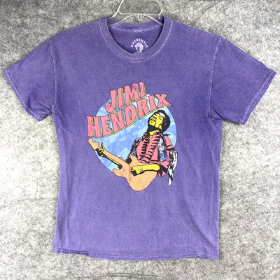 Jimi Hendrix Shirt Mens Medium Authentic Band Tee Classic Rock Music Guitar