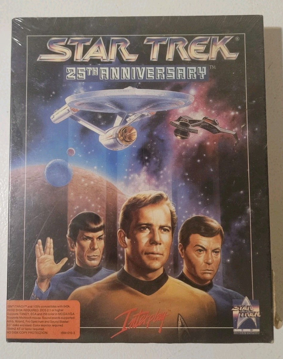 BRAND NEW Interplay Star Trek 25th Anniversary PC Factory Sealed