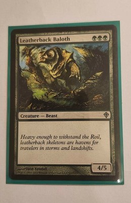 Leatherback Baloth 1x MtG Worldwake SP/NM