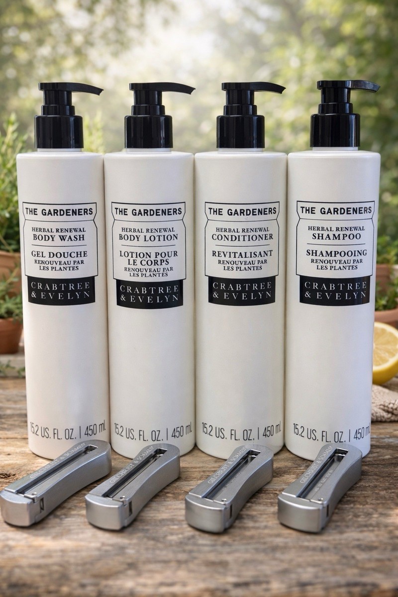 Crabtree & Evelyn The Gardeners Shampoo Conditioner Body Wash