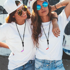 16 Pcs anti Lost Lanyard Set Include 2 Necklace Lanyards Safety Neck Strap wi...