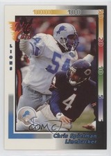 1992 Wild Card Chris Spielman #107 03hc