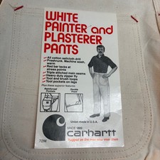 Deadstock 1970s Vintage CARHARTT Retro Union Made Double Knee Painter Pants