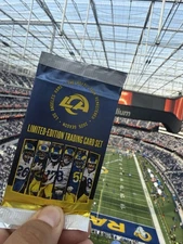 Los Angeles Rams 2025 Limited Edition Football NFL Trading Cards Pack SGA
