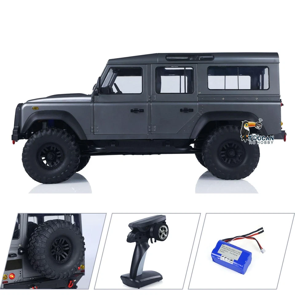 Coche sobre orugas 1/8 4x4 RC DoubleE D110 transmisión de 2 velocidades RC vehículo todoterreno Foto 3 de 4