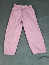 Mini Boden Joggers Girls 4 5Yr Pink Lightweight Drawstring Baggy Stretch Play
