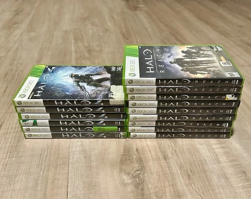 15 Game Lot - Halo 4 - Halo Reach - Microsoft Xbox 360
