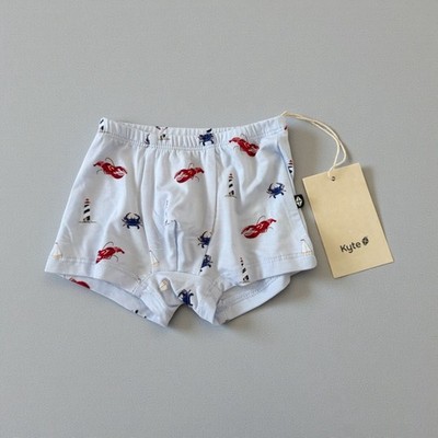 KYTE Baby Nautical Lighthouse Lobster Print Shorts Size 2T NEW NWT