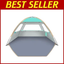Beach Tent Sun Shelter, UPF 50+, Lightweight Canopy