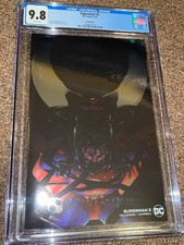 Superman 2 (2023) Jamal Campbell 1:100 Virgin Foil Variant Cover, CGC Graded 9.8