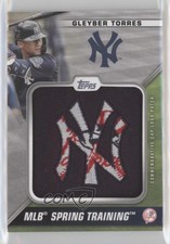2021 Topps Spring Training Cap Logo Manufactured Gleyber Torres #STCL-GT Patch
