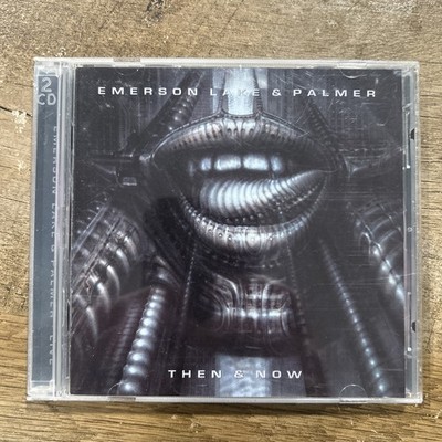 EMERSON, LAKE & PALMER Then & Now 2 CD 1998 Eagle Used G/VG Live Concerts ELP