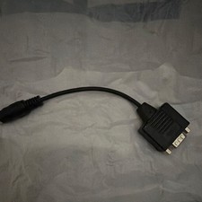 PS/2 to DB9 Male 1:1 Adapter/Converter Cable, Black D-Sub Computer Adapter