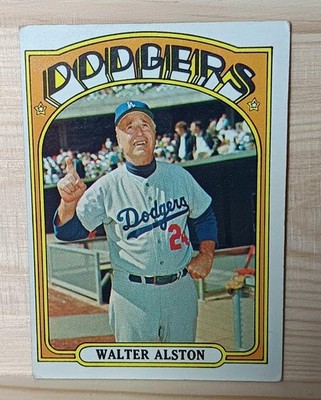 1972 Topps - High # Walter Alston #749, NICE!