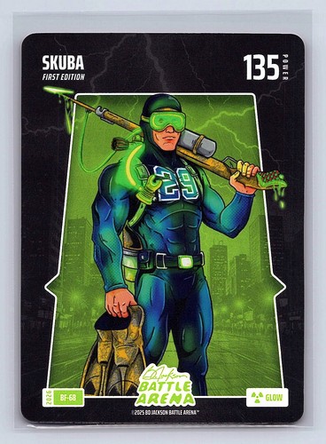 SKUBA (Tarik Skubal) Bo Jackson Battle Arena #BF-68 Battlefoil Glow