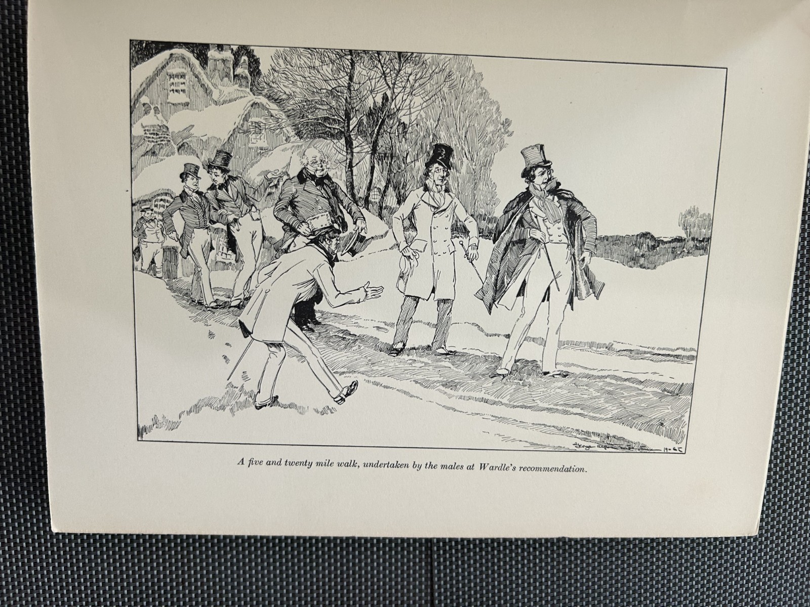 MR PICKWICK’S CHRISTMAS hc 1906 Charles Dickens Baker Taylor George Alfred Willi