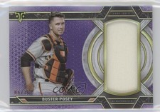 2021 Topps Triple Threads Single Jumbo Relics Amethyst 6/36 Buster Posey 6fs
