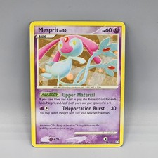 2007 Pokemon Mesprit 14/123 Diamond & Pearl Mysterious Treasures Holo Swirl P on eBay