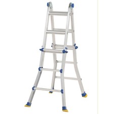 Werner Combination Ladder 2.94m Aluminium 3 IN 1 Stepladder Multi Purpose
