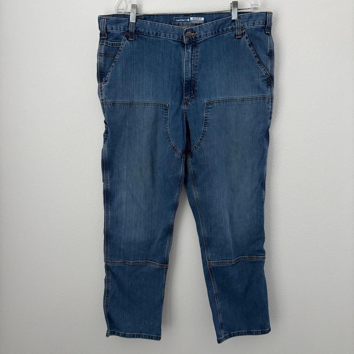 carhartt【M】double knee denim/Rugged Flex CarharttApparel_103329ERIE_Ima