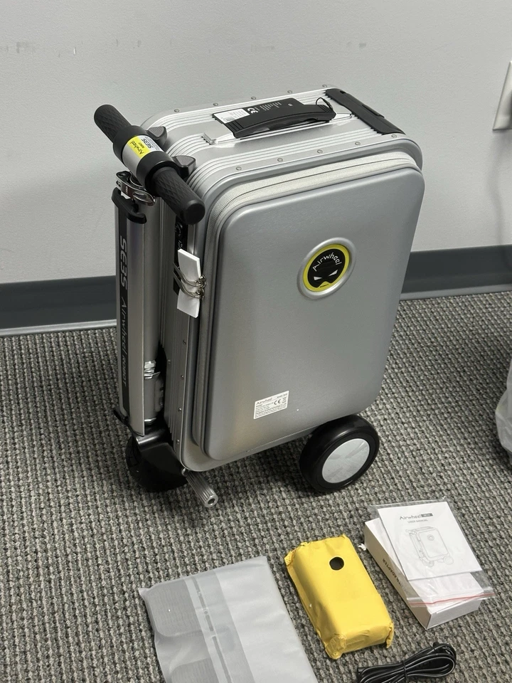 Airwheel SE3S Mini Scooter Elétrico Inteligente Bagagem 20 Polegadas Mala de Equitação 3 Cores - Imagem 4 de 4