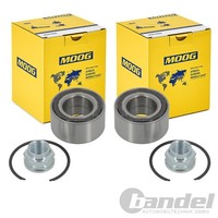 2X Moog RADLAGER-SATZ Hinten Vorne Passend FüR Fiat 500 Panda Seicento Ford KA