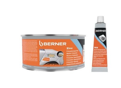 Berner Polyesterspachtel ZINK  , 2 kg  Karosseriereparatur Spachtel