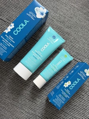 COOLA Sunscreen Bundle SPF 30 Face + SPF 50 Body Organic Sunscreen Set New