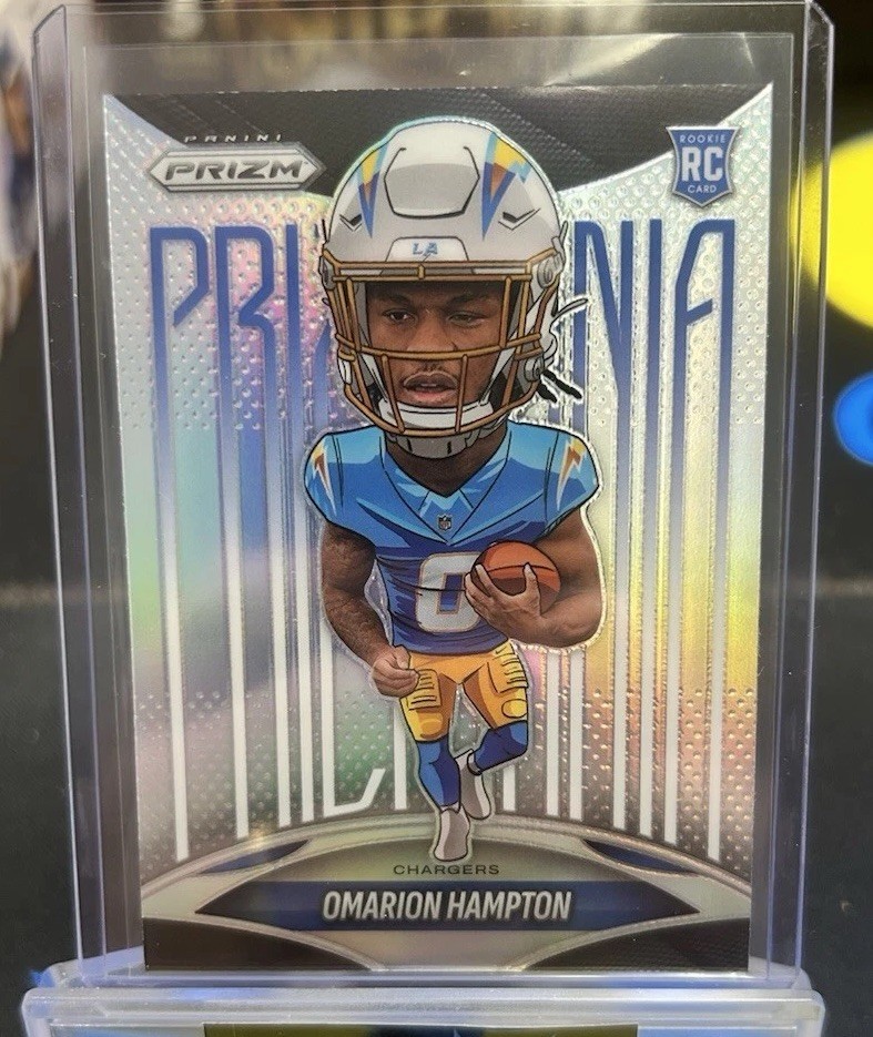 2025 PRIZM SSP PRIZMANIA Omarion Hampton ROOKIE CARD