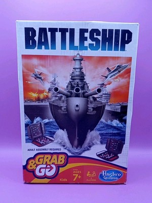 Hasbro Battleship Grab And Go - Gioco Da Viaggio Compatto, Navi Da Battaglia Portatili Per Due Giocatori