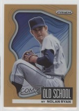 2022 Panini Prizm Old School Neon Orange Prizm 14/100 Nolan Ryan #OS-1 HOF e8a
