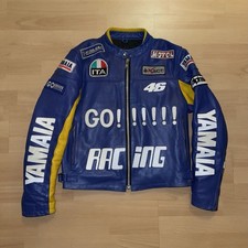 Valentino ROSSI il Dottore Vintage Leder Jacke Selten Rare Motorrad Sammler Ital