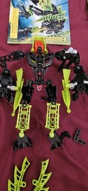 LEGO HERO Factory 7156 Corroder w/ Zamor Sphere & 7147 Xploder Incomplete *Read*