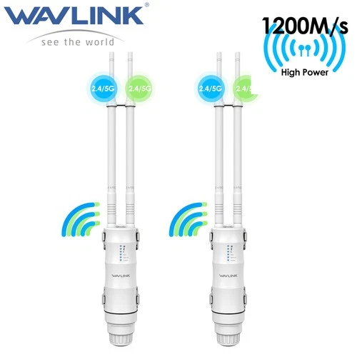 AC600/AC1200 WLAN Router Repeater Yard WLAN Extender 2.4GHz 5GHz Indoor&Outdoor