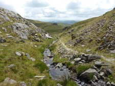 Photo A2 One of the sources of the Afon Dylif Croesor Several streams co c2014