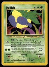 Oddish 68/111 WOTC Neo Genesis Common Pokemon Card - LP