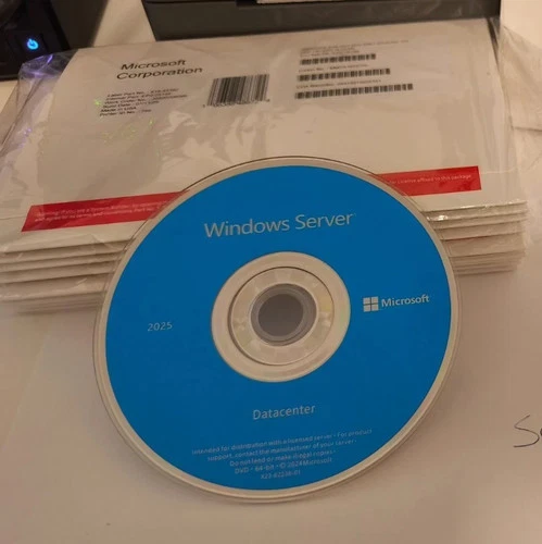 Microsoft Windows Server 2025 Datacenter DVD *16Core*