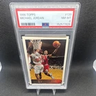 Topps 1996-97 Michael Jordan PSA #139 PSA 8 Chicago Bulls NBA Basketball Card