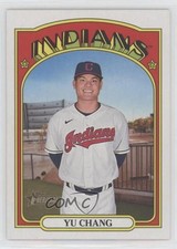 2021 Topps Heritage High Number Yu Chang #542 f1w