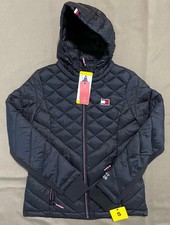 Tommy Hilfiger Ladies' Packable Jacket Black Small S New