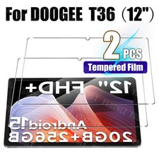 2PCS DOOGEE T36 12 inch 2025 Tempered Glass Film Cover Guard Screen Protector