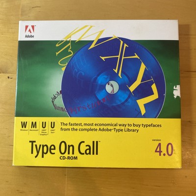 Type on call 4.0 CD-ROM, Mac und Windows 1985-1995