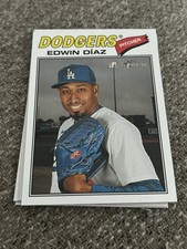 2026 Topps Heritage #36 Edwin Diaz - Los Angeles Dodgers