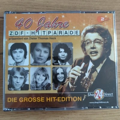 40 Jahre ZDF-Hitparade - Die Grosse Hit-Edition - 6x CD - Zustand Gut @I08 - Bild 1 von 4