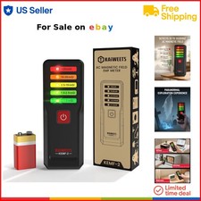 Magnetic Field EMF Meter Handheld Ghost Hunting Detector Home Office Outdoor