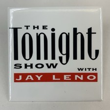 The Tonight Show with Jay Leno Magnet Square 2" Refrigerator Travel TV Souvenir