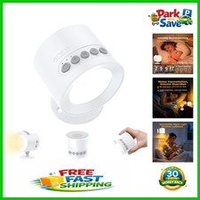 Versatile 3-in-1 White Noise Machine, Night Light  Wall Lamp for Bedrooms