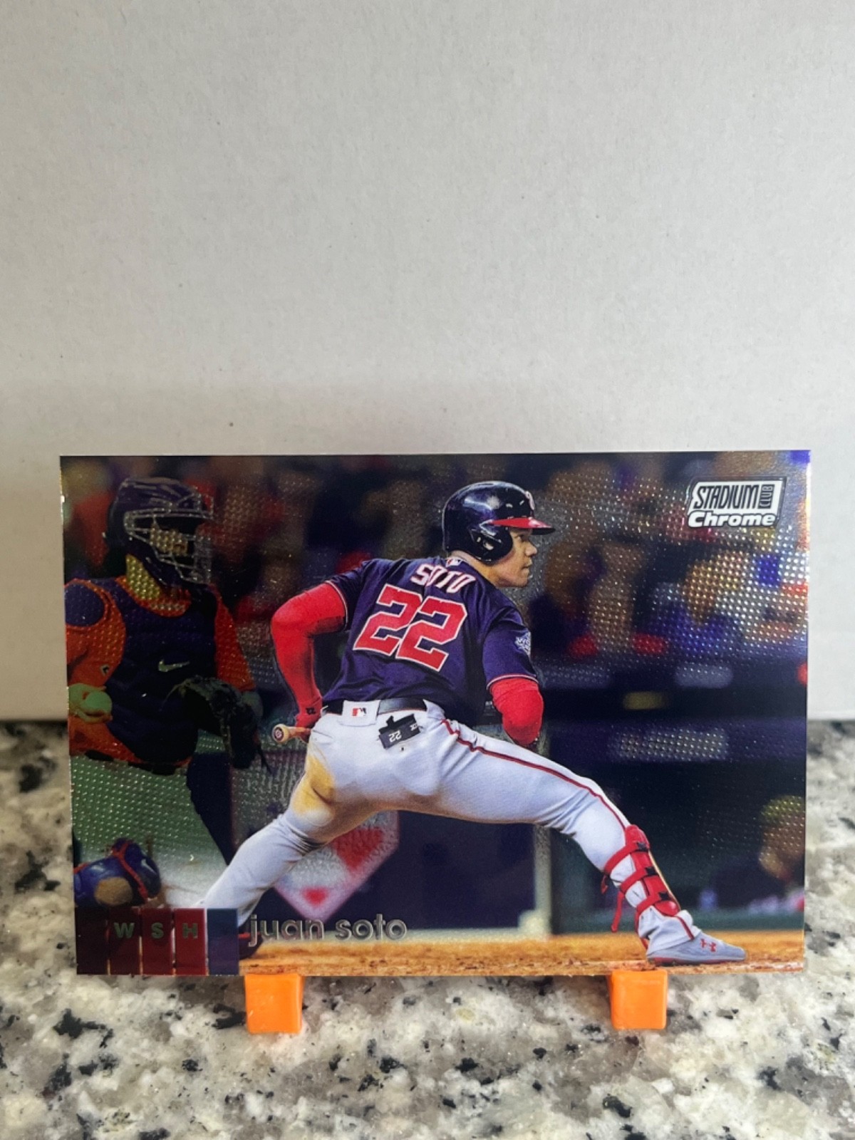 2020 Topps Stadium Club Chrome Juan Soto #104 Nationals Mets